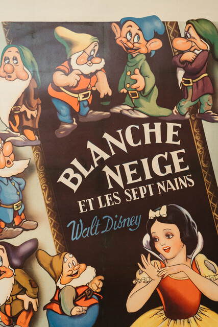 movie poster, Walt Disney, 1938, Impr. L & H Verstegen, Brussels 