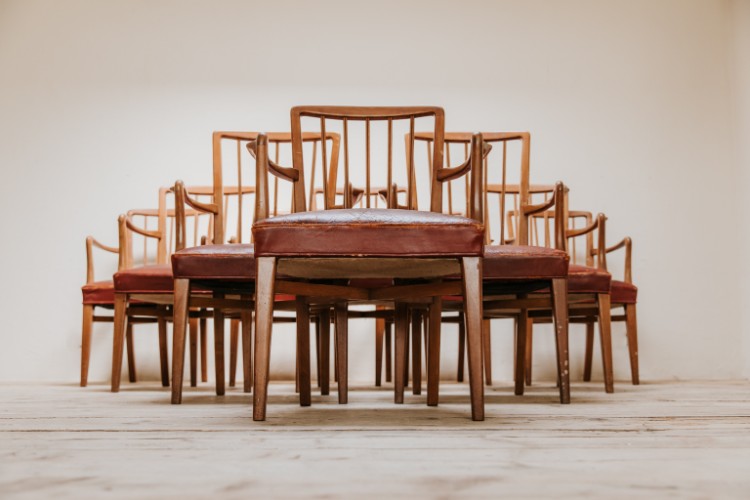 chairs ...