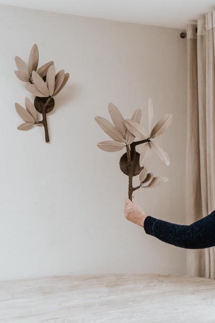 Into nature ... branches and leaves appliques...