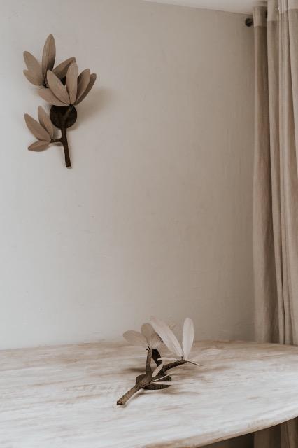 Into nature ... branches and leaves appliques...