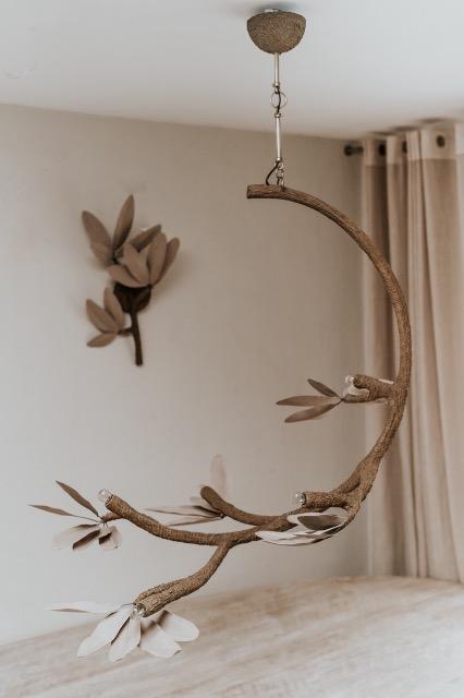 Into nature ... branches and leaves appliques...