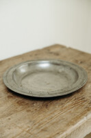 18th century xl pewter bowl