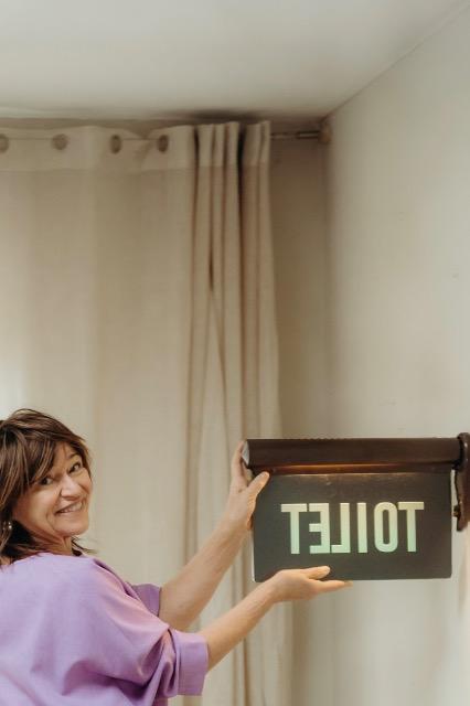 1930's doublesided illuminated 