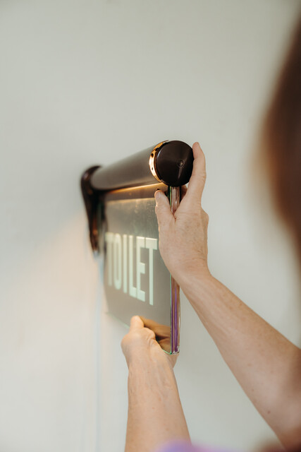 1930's doublesided illuminated 