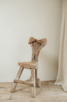 19th century artist chair ... Wales, dry patina ...