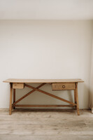 19th century Spanish kitchen table ... 