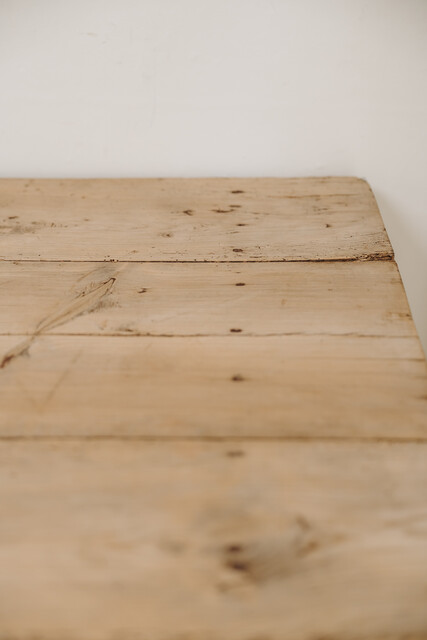 19th century Spanish kitchen table ... 