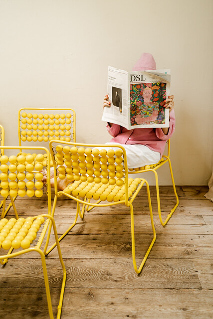 and it was all yellow .... 