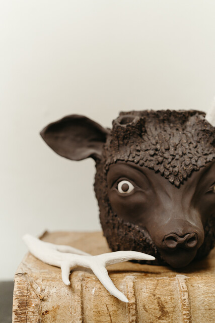 ceramic artwork by Spanish artist Luis Vidal...