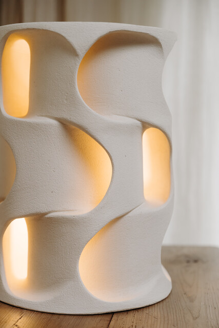 ceramic lamp by Guy Bareff... edition 1/8