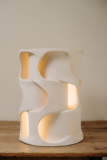 ceramic lamp by Guy Bareff... edition 1/8