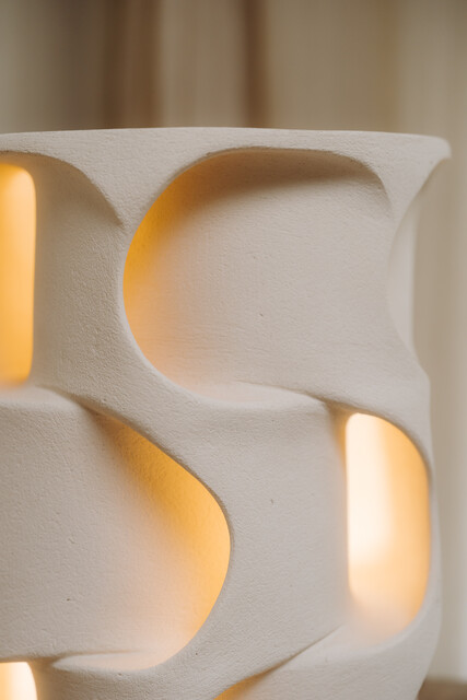 ceramic lamp by Guy Bareff... edition 1/8