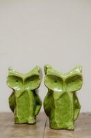 Ceramic owl vases ….