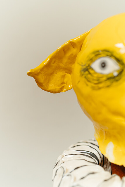 ceramic sculpture by Spanish artist Luis Vidal...