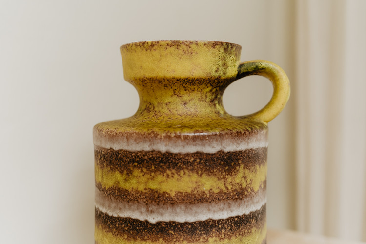 ceramic vase from the 70's, West Germany, BAY 7140 ... 