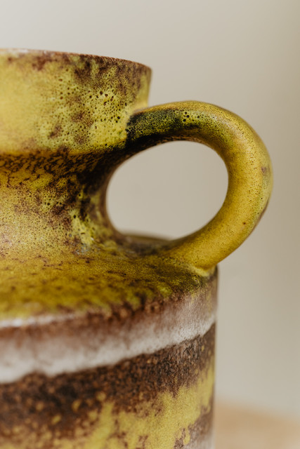 ceramic vase from the 70's, West Germany, BAY 7140 ... 