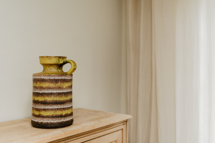ceramic vase from the 70's, West Germany, BAY 7140 ... 