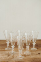 champagne flutes ...