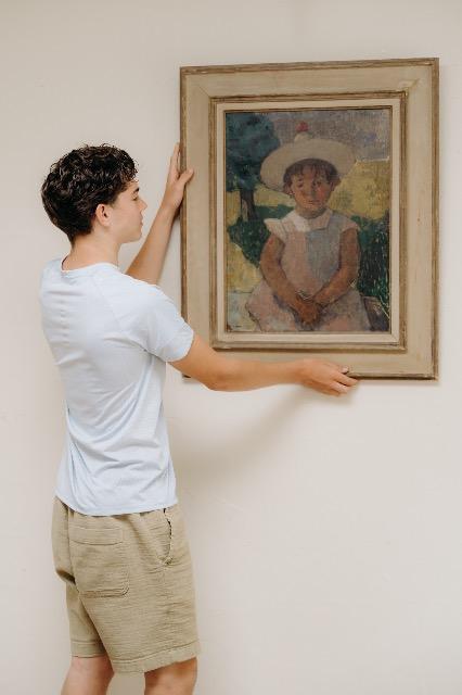 charming French painting by Geneviève Lambotte ...