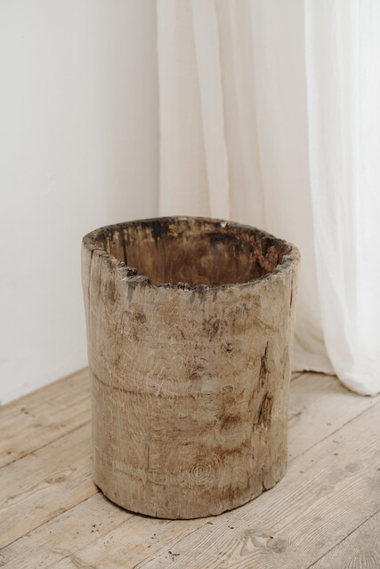 chestnut dugout treetrunk ... smaller one on the picture ...