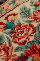 extra large Moldavian rug... vibrant colors ! 