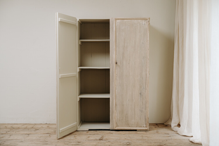 French poplarwood cabinet...