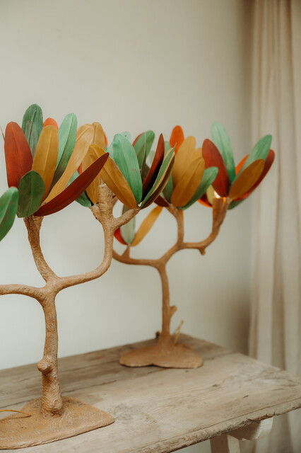 José Esteves leaf lamps .... 