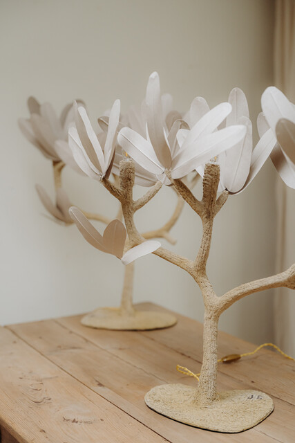 leaf lamps by José Esteves ... 