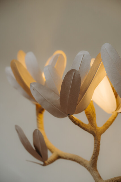 leaf lamps by José Esteves ... 