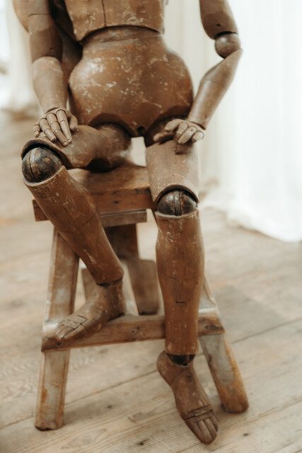 lifesize articulated wooden artist model ... mannequin ...