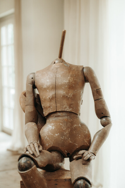 lifesize articulated wooden artist model ... mannequin ...