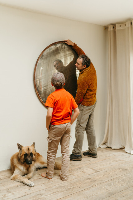 living with industrial antiques ...