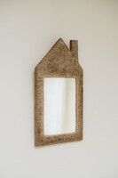 mirror in the shape of a house by José Esteves, French artist..