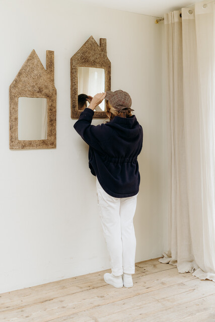 mirrors by French artist José Esteves ... one sold ..