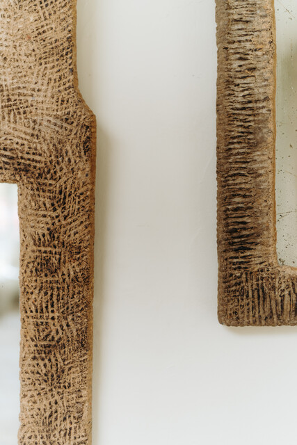mirrors by French artist José Esteves ... one sold ..