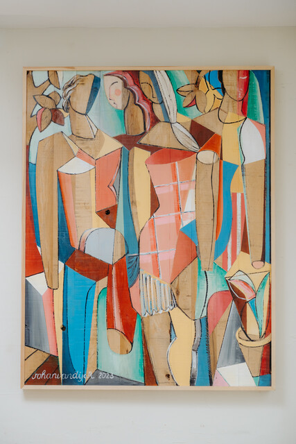 neocubist/neomodernist artwork...