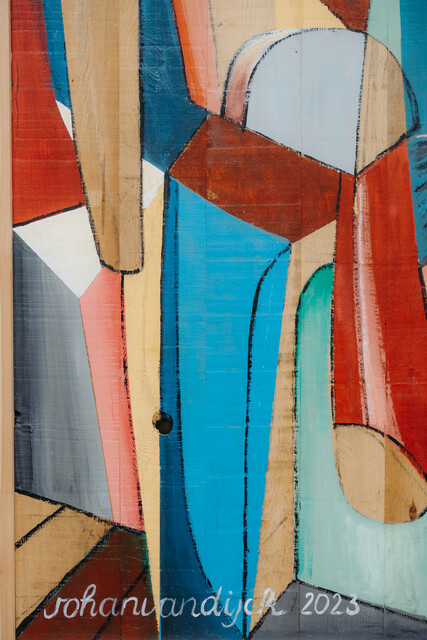 neocubist/neomodernist artwork...