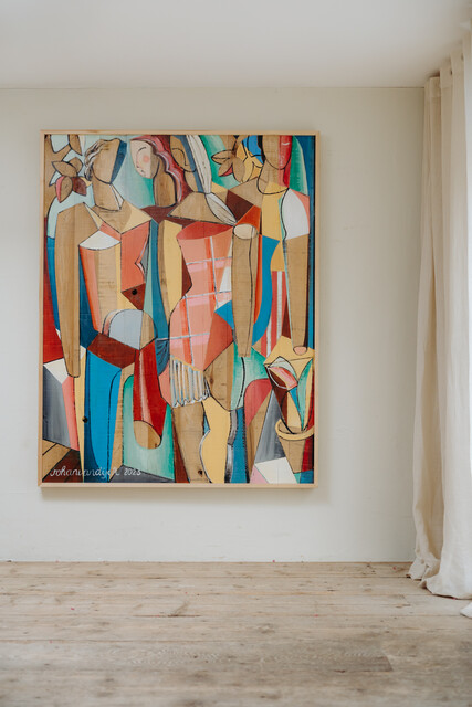 neocubist/neomodernist artwork...