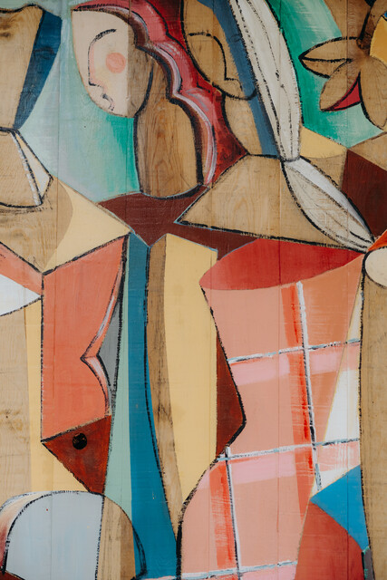 neocubist/neomodernist artwork...