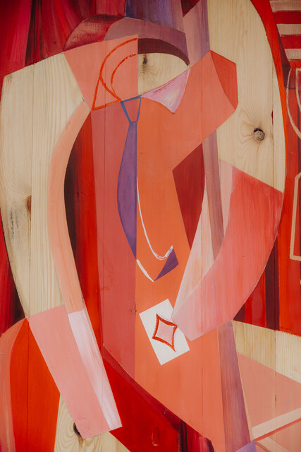 neocubist/neomodernist artwork...