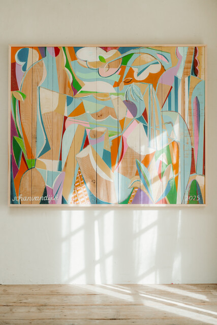 neocubist/neomodernist artwork...