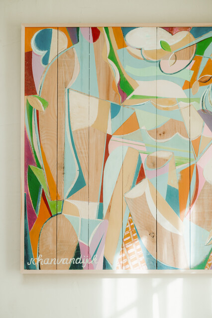 neocubist/neomodernist artwork...