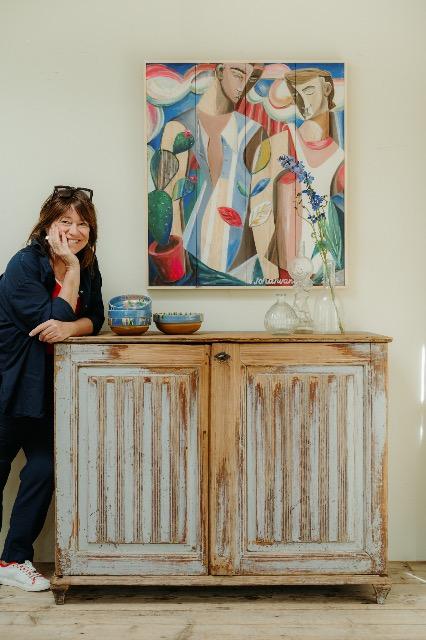 Neomodernist painting .. 