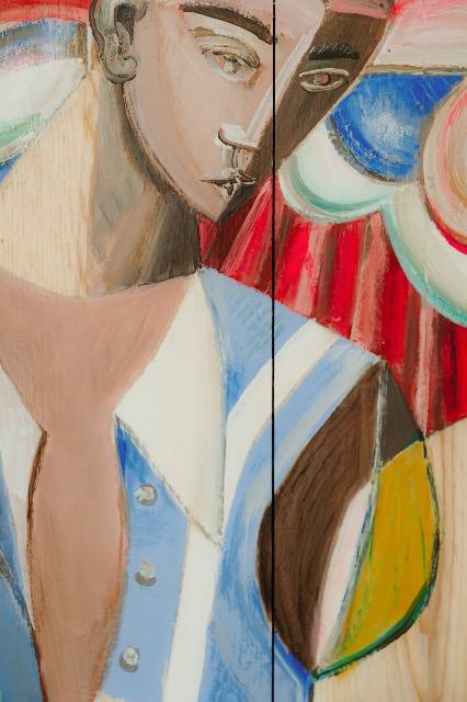 Neomodernist painting .. 