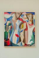 Neomodernist painting ..
