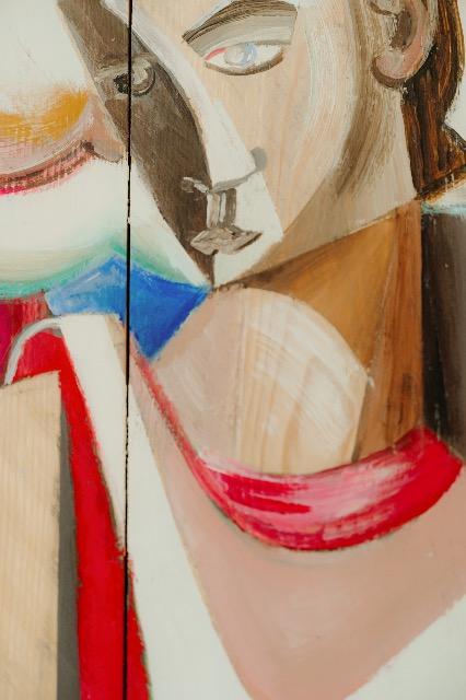 Neomodernist painting ..