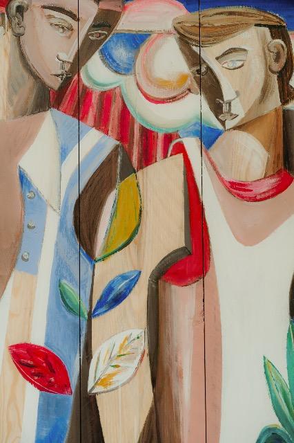 Neomodernist painting ..