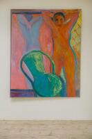 Oil on canvas by french artist jacqueline gainon