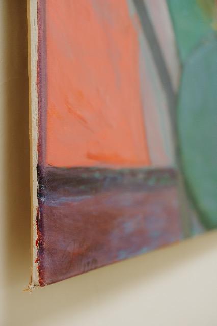 Oil on canvas by french artist jacqueline gainon