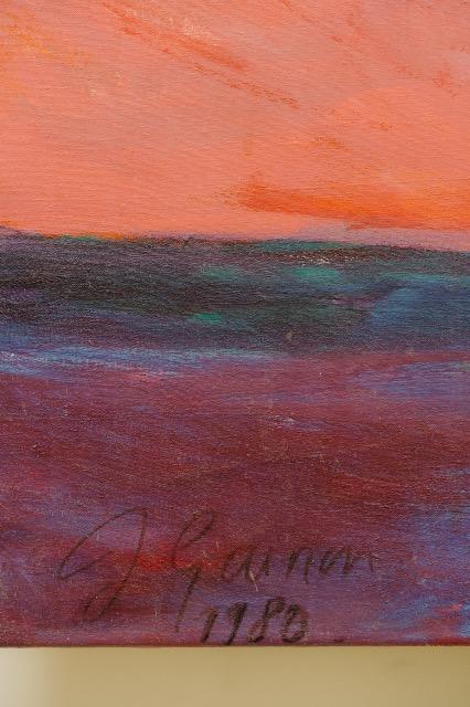 Oil on canvas by french artist jacqueline gainon